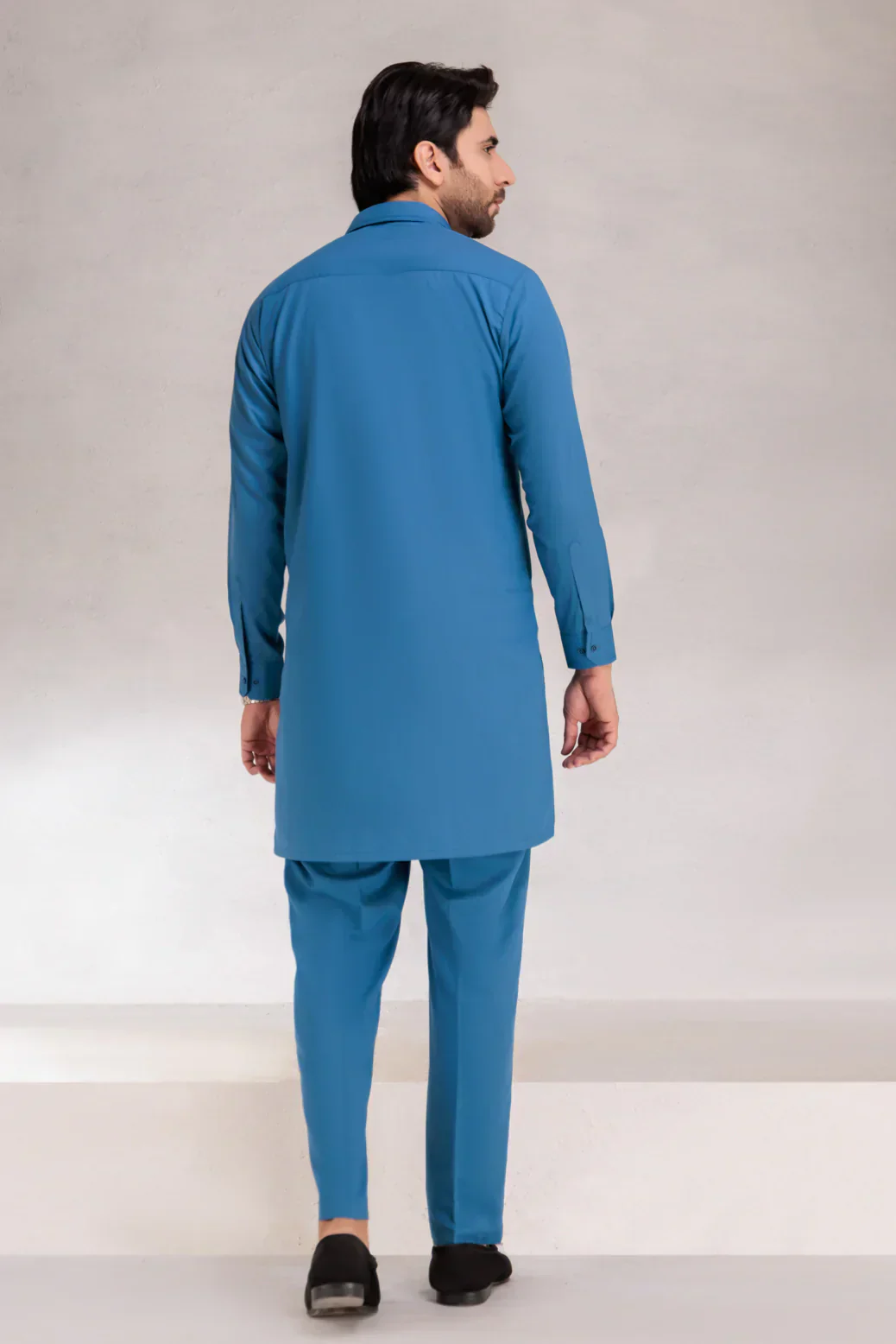YALE-BLENDED-KURTA PAJAMA/TROUSER  (KSS23-002) - Image 4