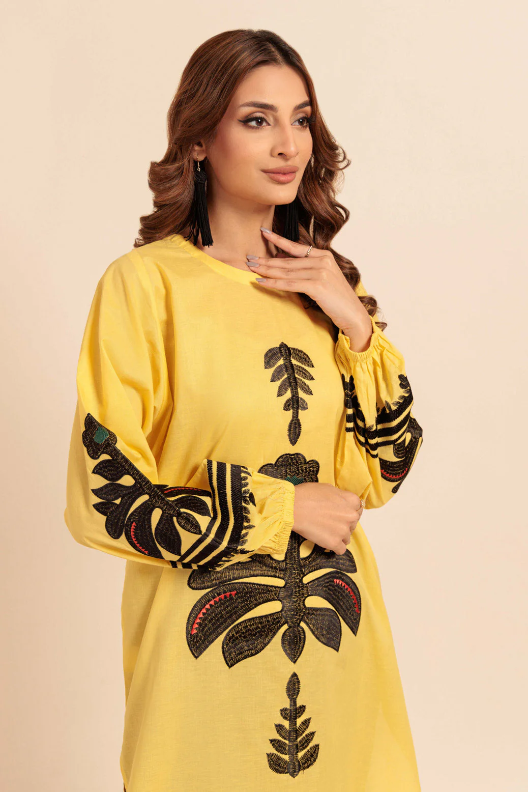 YELLOW-CAMBRIC-2 PIECE (BS7242P22) - Image 4
