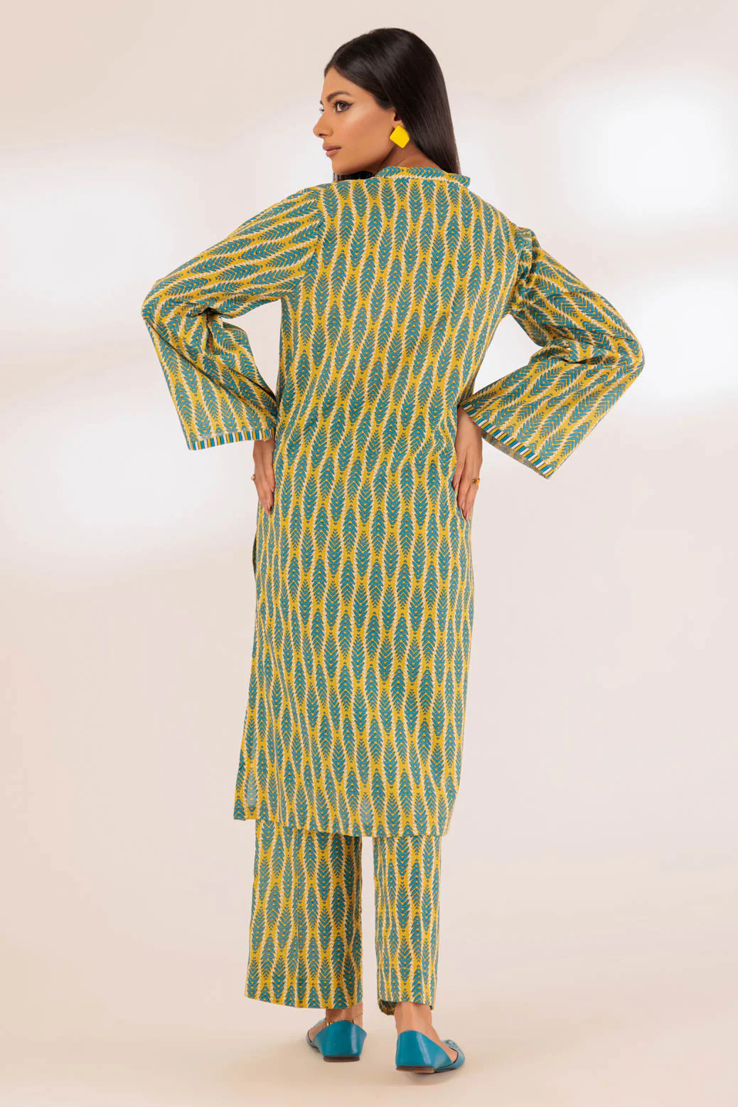 YELLOW-CAMBRIC-2 PIECE (BSAS232P29) - Image 5
