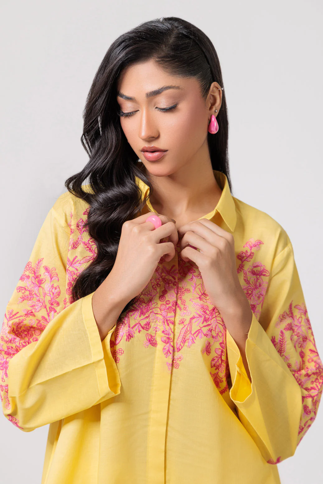 YELLOW-CAMBRIC-2 PIECE (PWS1242P03) - Image 3