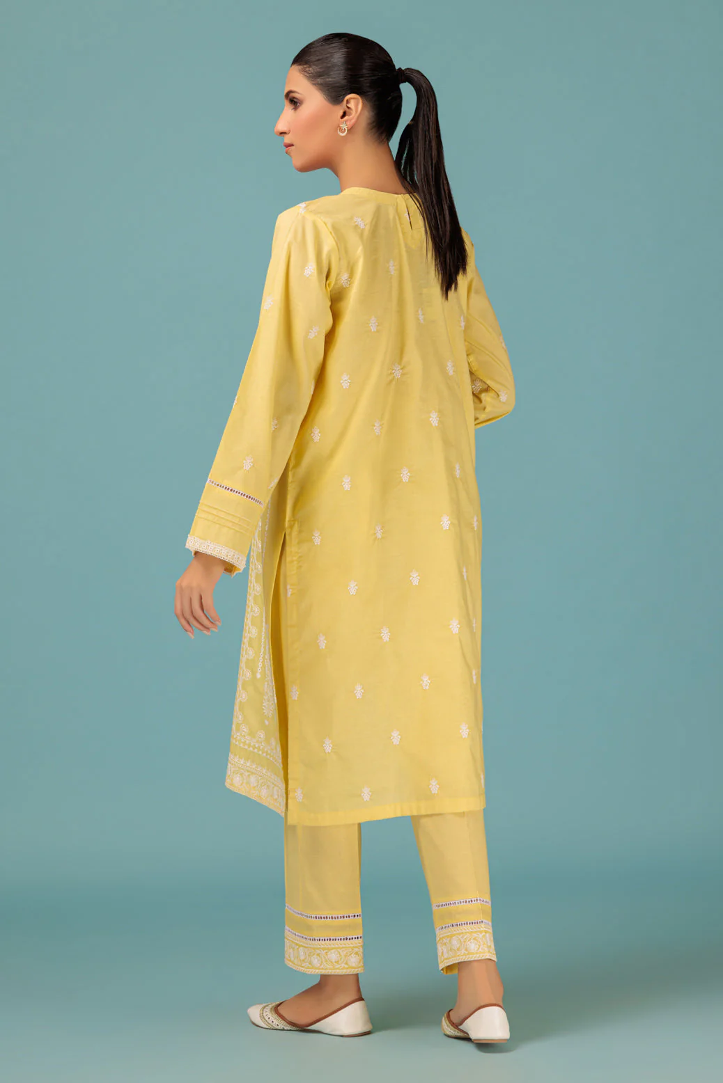 YELLOW-CAMBRIC-2 PIECE (SHS232P09) - Image 4