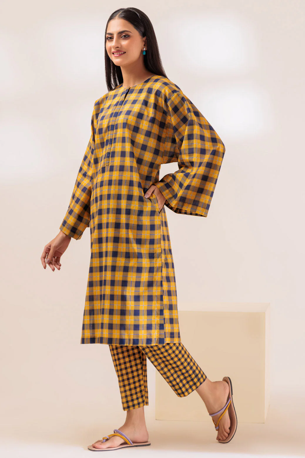 YELLOW-CAMBRIC-2 PIECE (WS2232P01) - Image 2