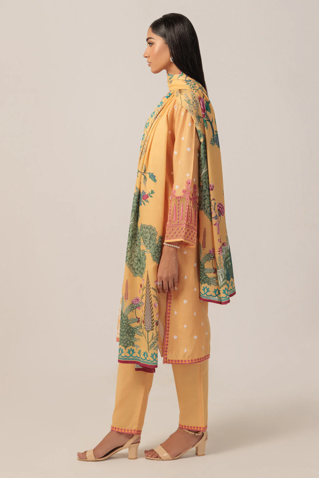 YELLOW-CAMBRIC-3 PIECE (BPS1243P14) - Image 4