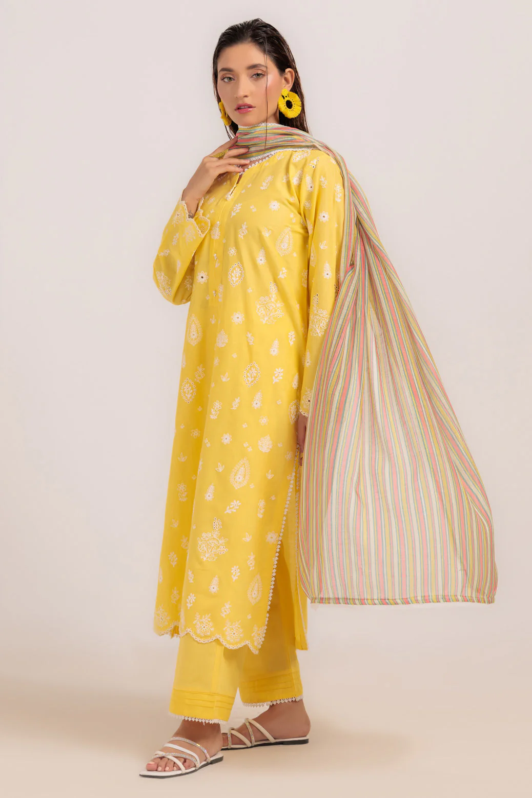 YELLOW-CAMBRIC-3 PIECE (PWS6243P06) - Image 3