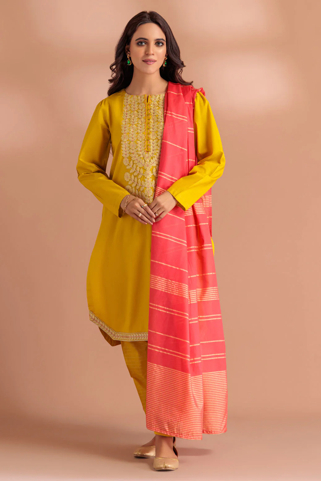 YELLOW-CAMBRIC-3 PIECE (SSS233P79) - Image 3