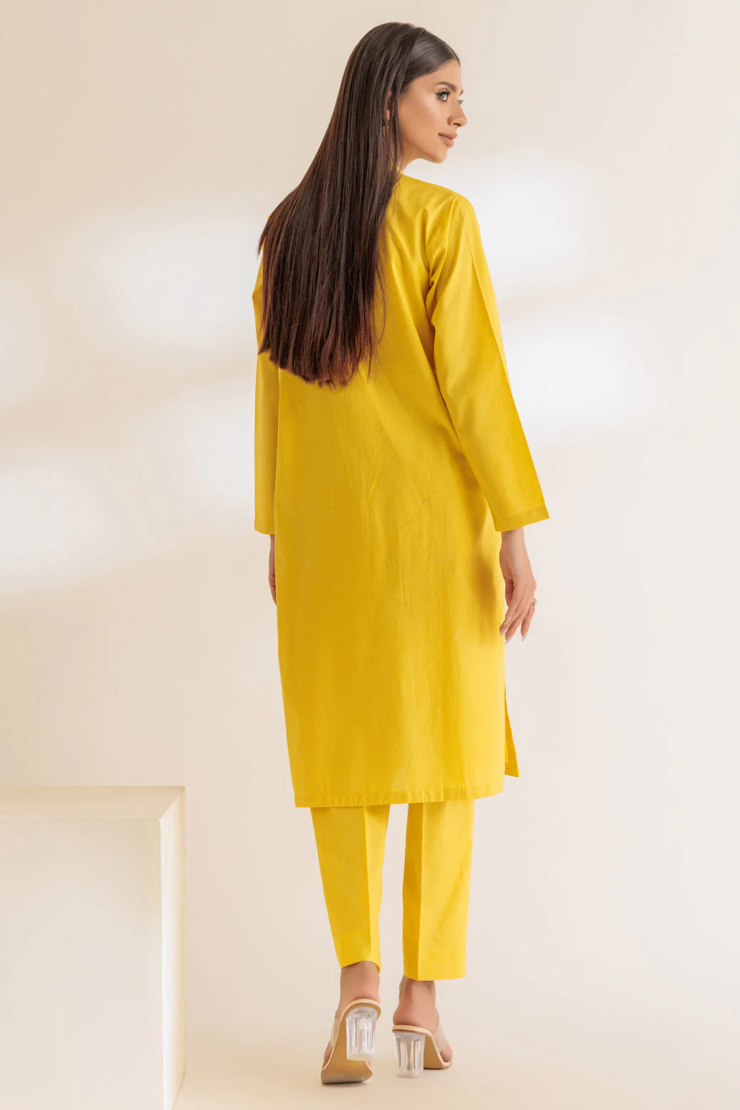 YELLOW-DOBBY-2 PIECE (SS2242P29) - Image 5