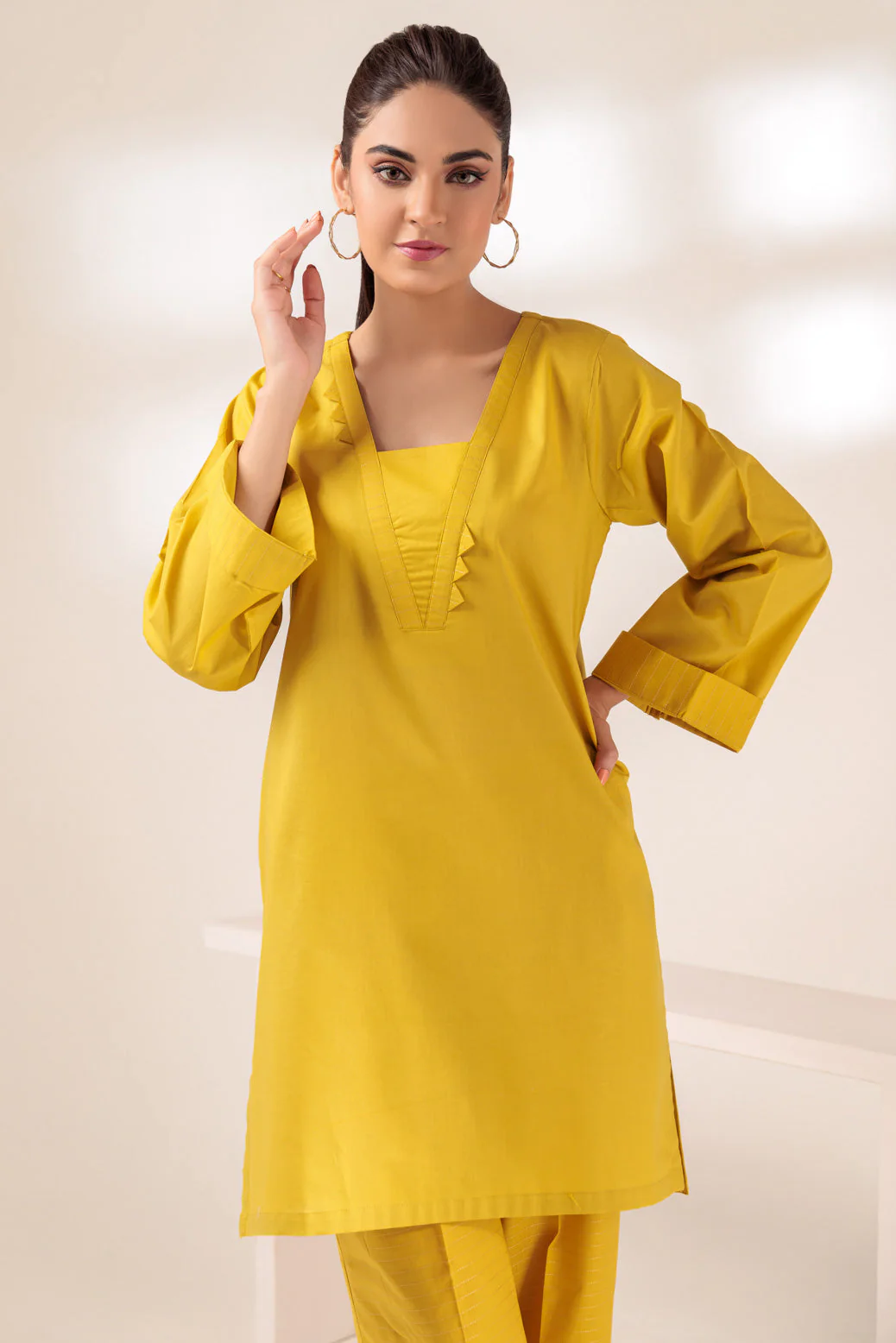 YELLOW-DOBBY-2 PIECE (SSS232P27) - Image 3