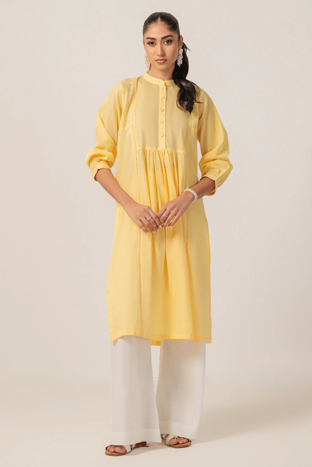 YELLOW-JACQUARD-1 PIECE (PWS1241P11) - Image 2
