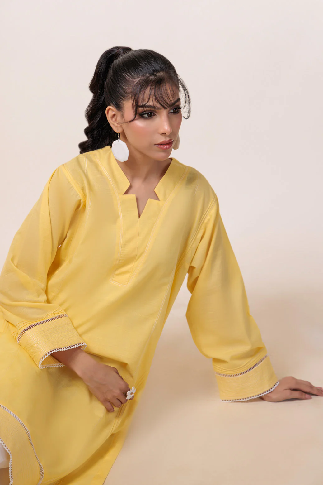 YELLOW-JACQUARD-1 PIECE (PWS7241P04) - Image 3