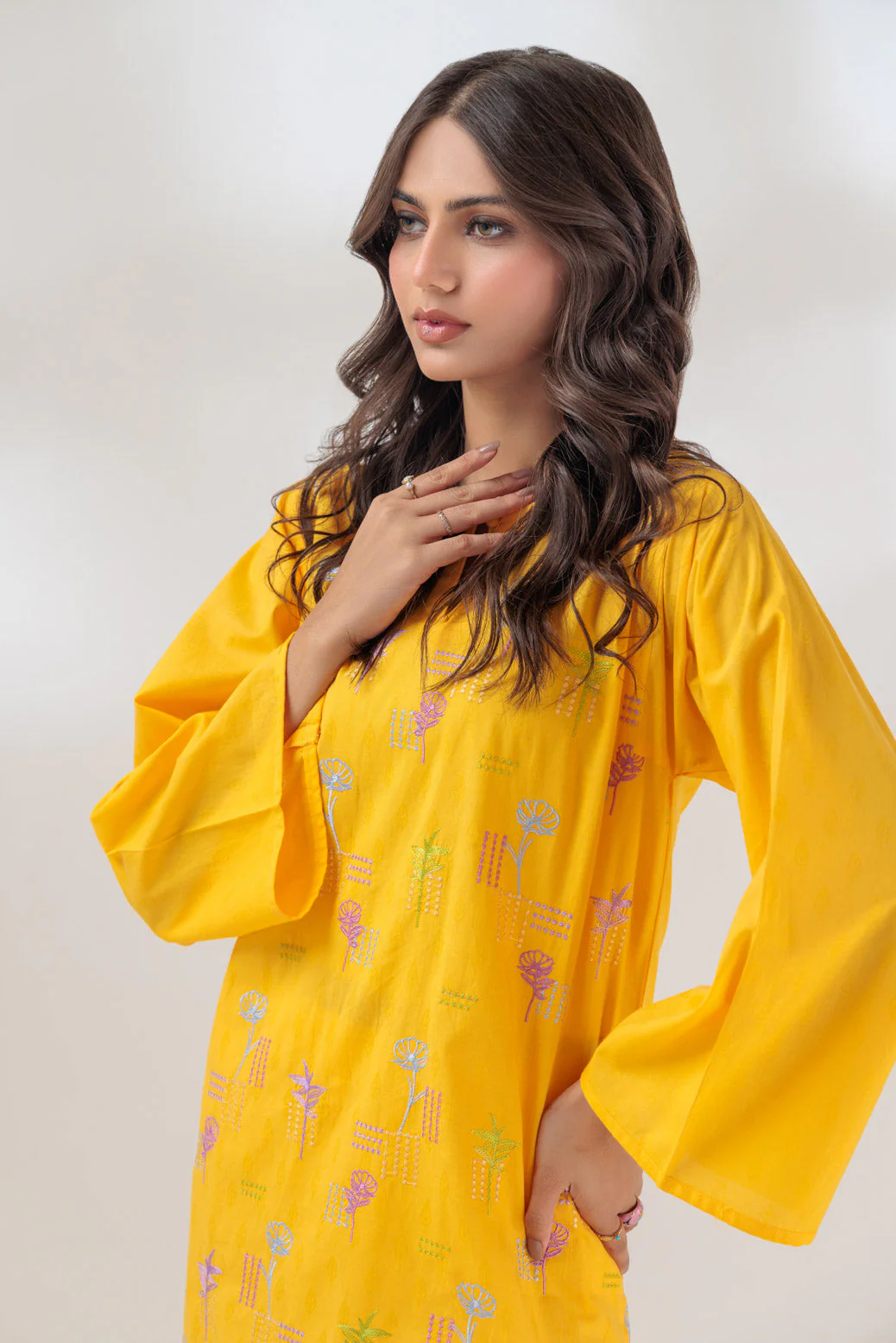 YELLOW-JACQUARD-2 PIECE (BSAS232P18) - Image 3