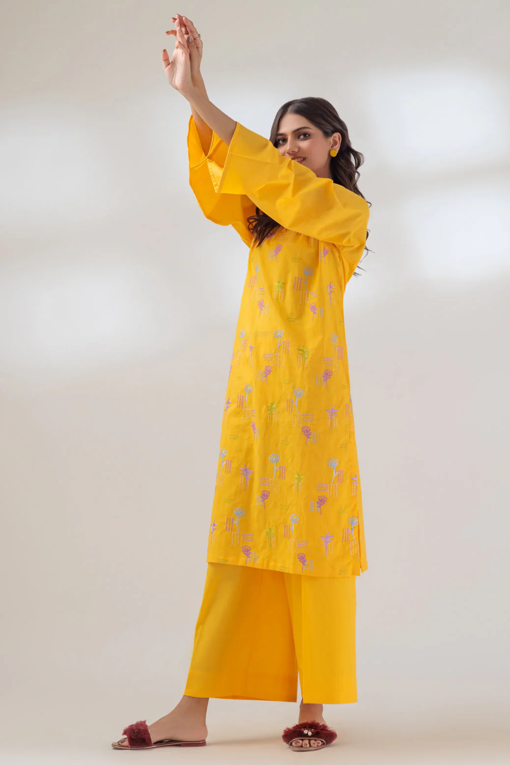 YELLOW-JACQUARD-2 PIECE (BSAS232P18) - Image 4