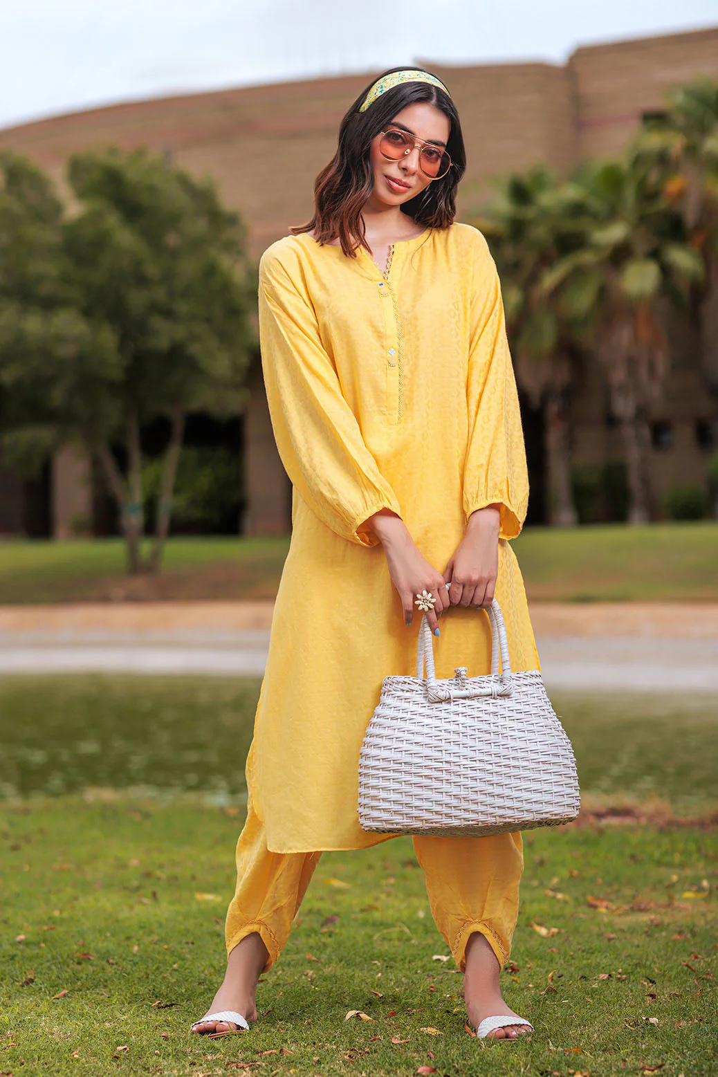 YELLOW-JACQUARD-2 PIECE (BSSS232P20) - Image 3