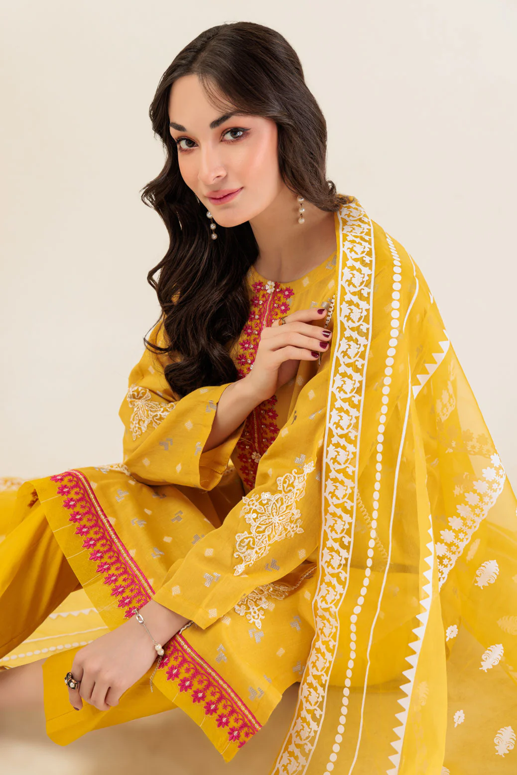 YELLOW-JACQUARD-3 PIECE (PWS3233P08) - Image 3