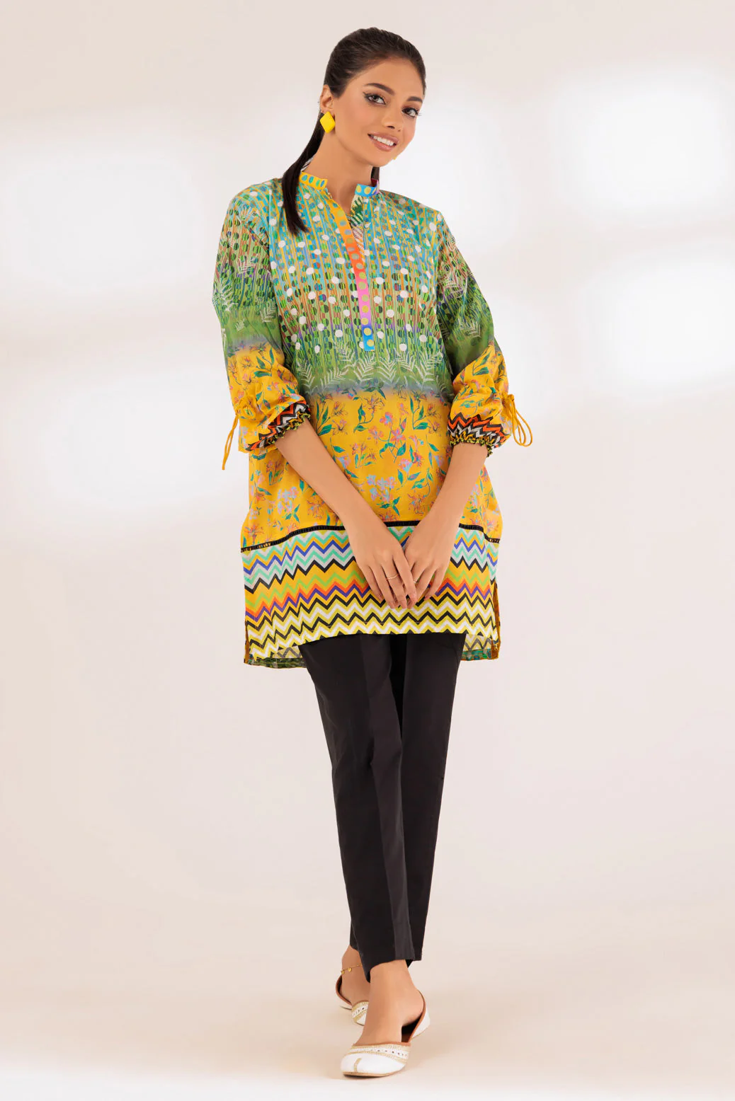 YELLOW-LAWN-1 PIECE (BAAK231P06) - Image 4