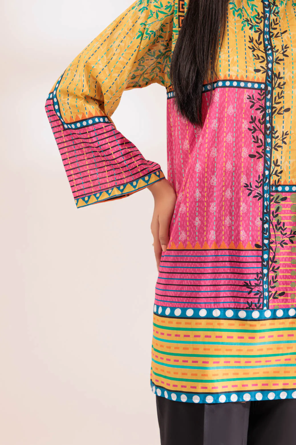 YELLOW-LAWN-1 PIECE (BAAK231P07) - Image 4
