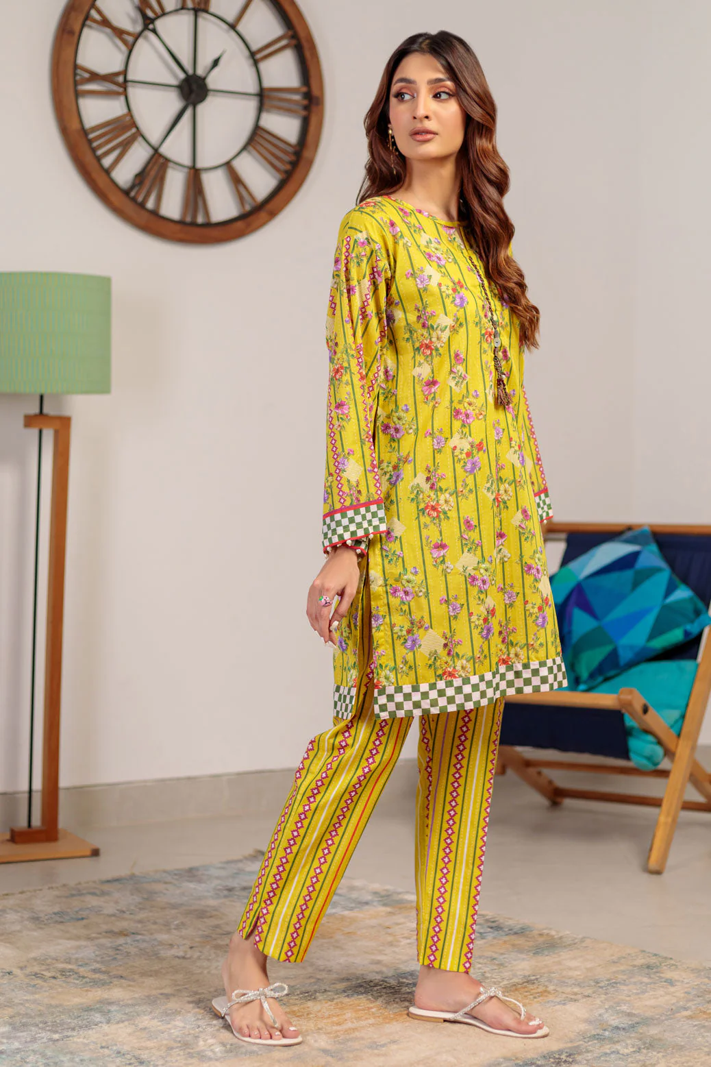 YELLOW-LAWN-2 PIECE (BPS1242P06) - Image 4
