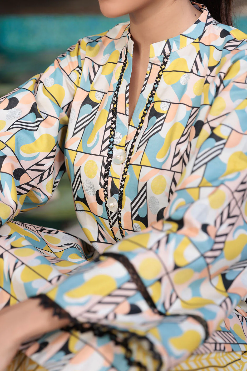 YELLOW-LAWN-2 PIECE (BPS1242P16) - Image 2