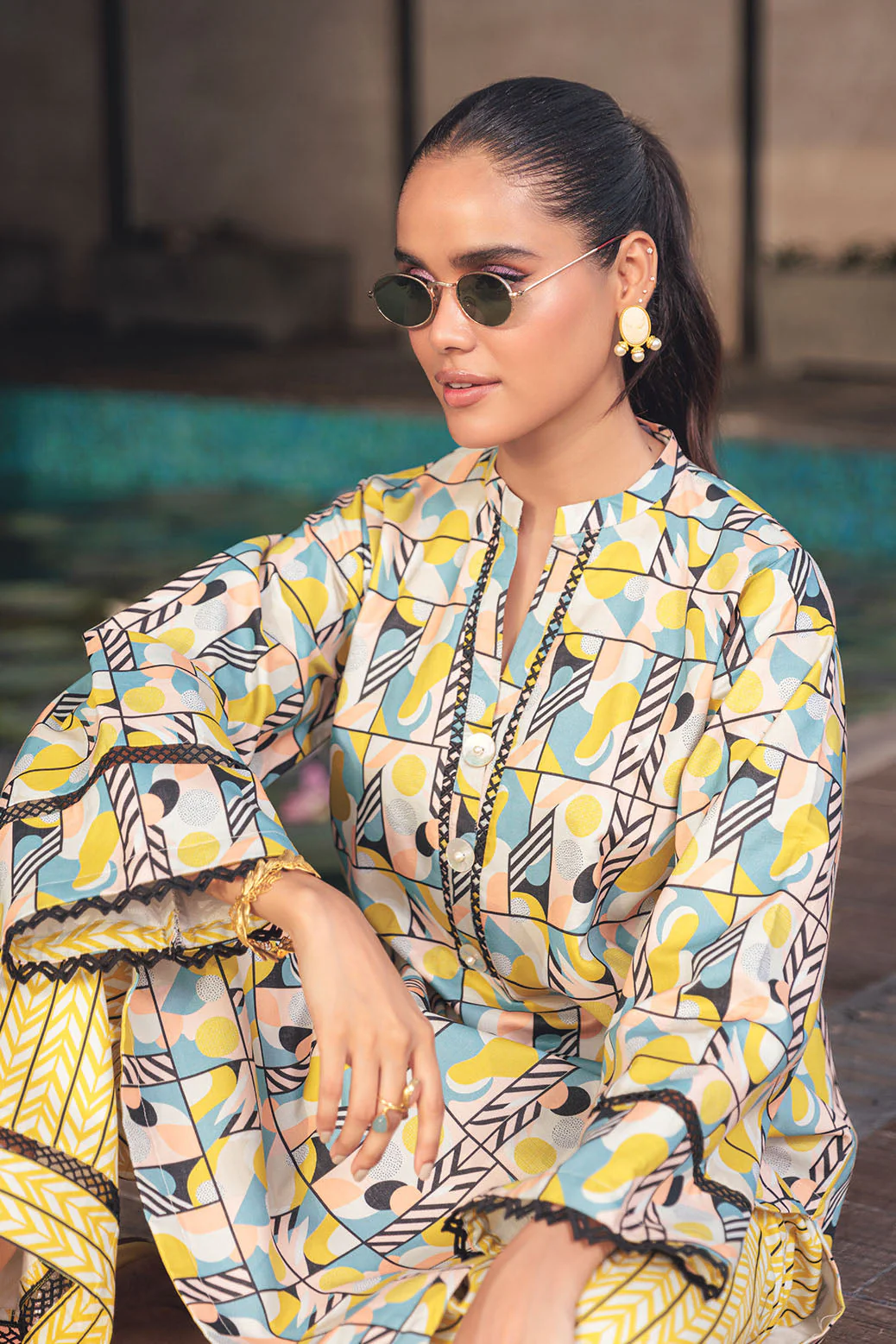 YELLOW-LAWN-2 PIECE (BPS1242P16) - Image 3