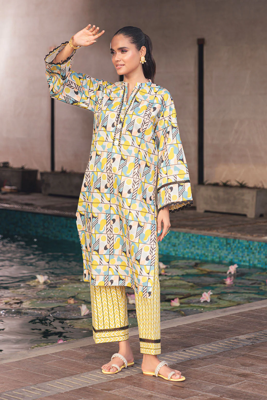 YELLOW-LAWN-2 PIECE (BPS1242P16) - Image 4