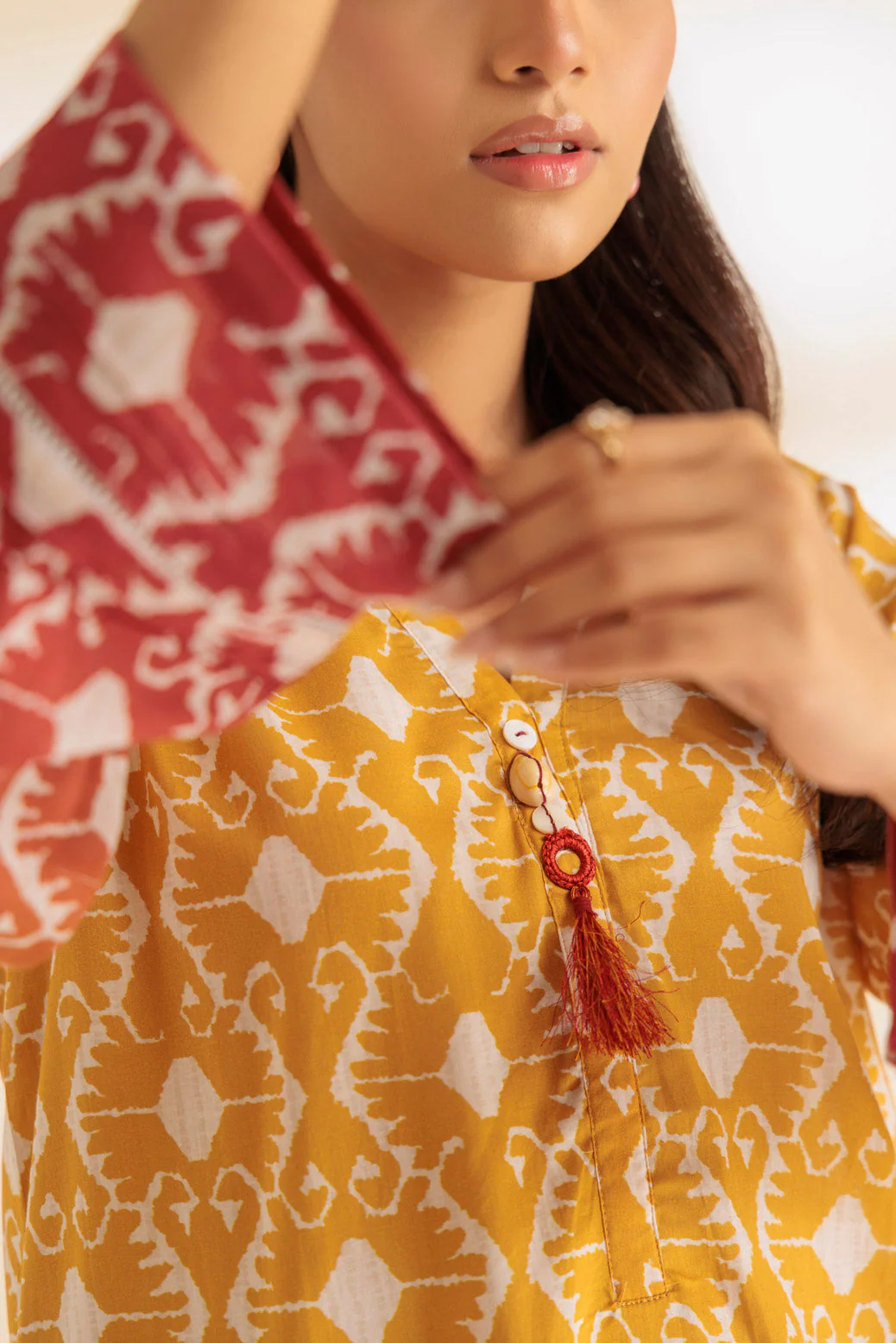 YELLOW-LAWN-2 PIECE (BS6242P01) - Image 3