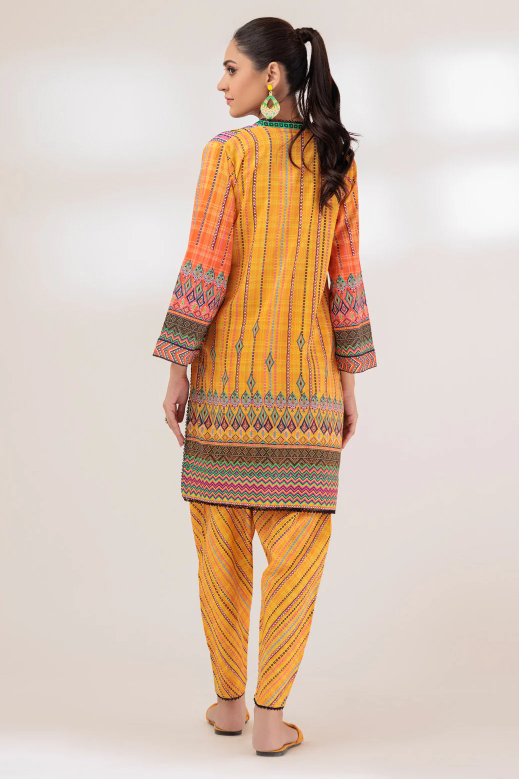 YELLOW-LAWN-2 PIECE (SAK232P04) - Image 3