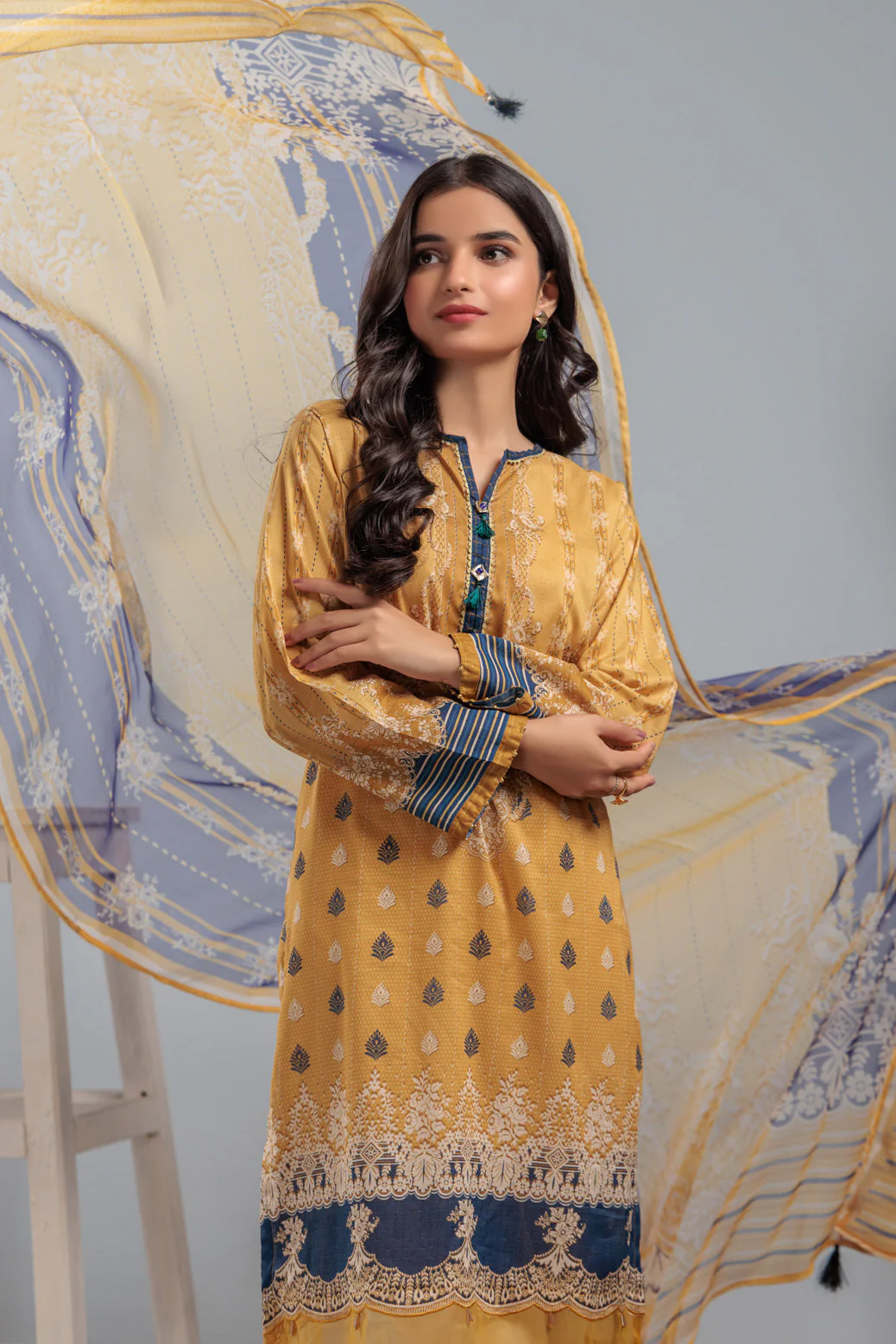 YELLOW-LAWN-3-PIECE (SAS233P10) - Image 2