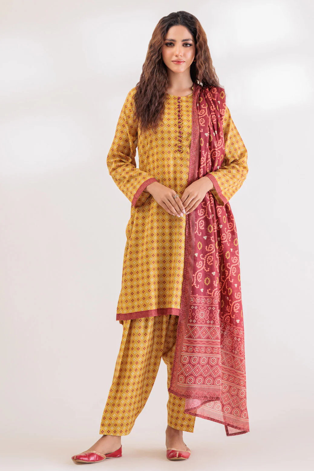YELLOW-LAWN-3 PIECE (6S24B3P006) - Image 5