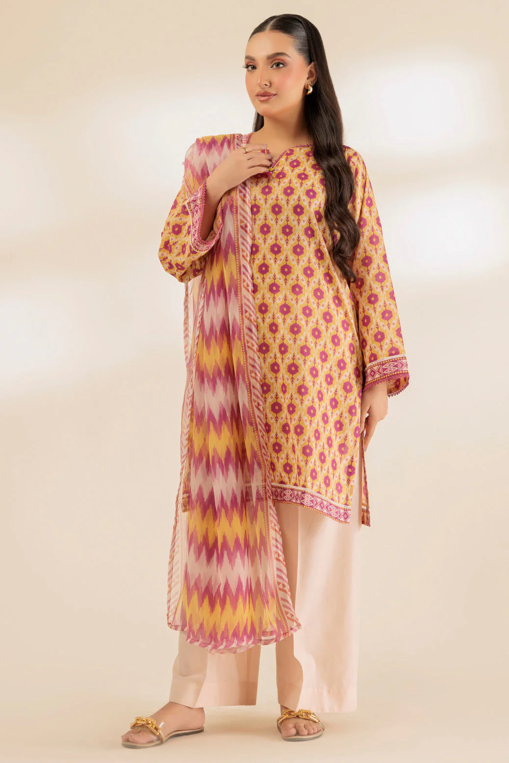 YELLOW-LAWN-3 PIECE (6S24B3P008) - Image 2