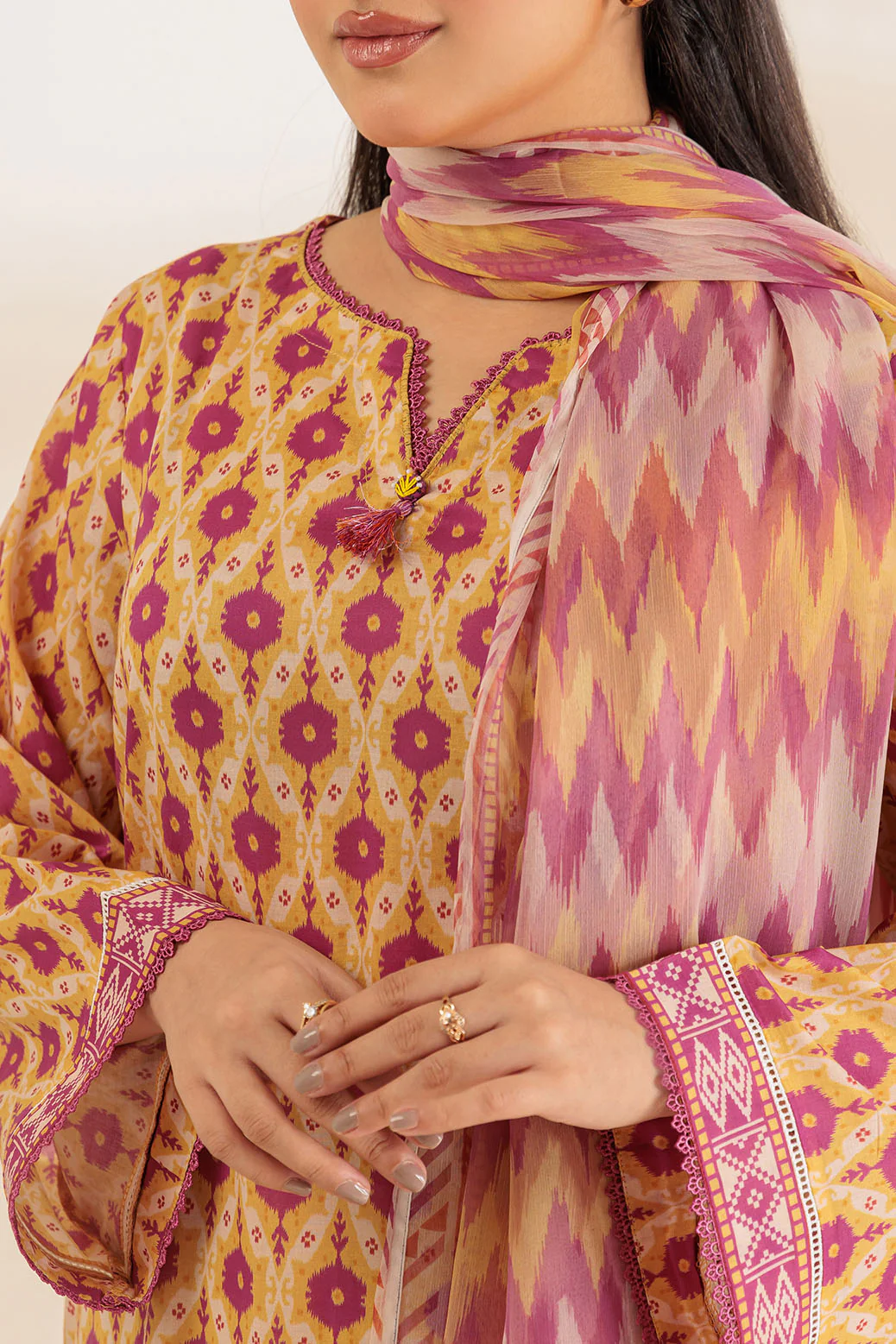 YELLOW-LAWN-3 PIECE (6S24B3P008) - Image 3