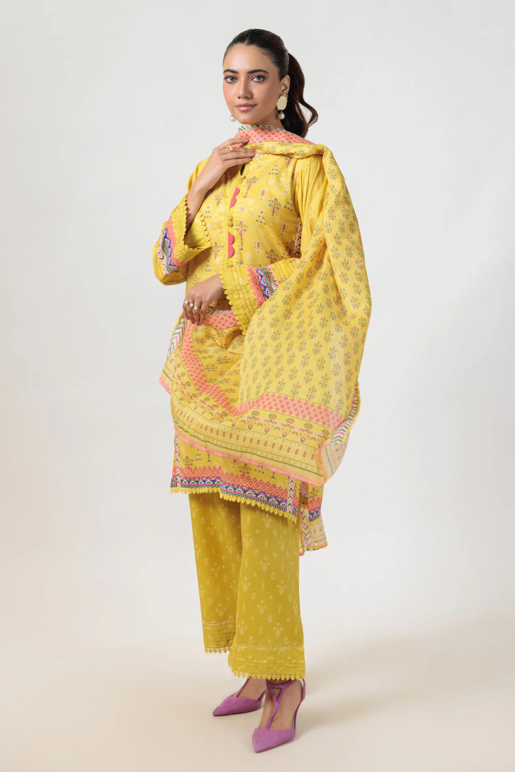 YELLOW-LAWN-3 PIECE (BPS6243P37) - Image 2