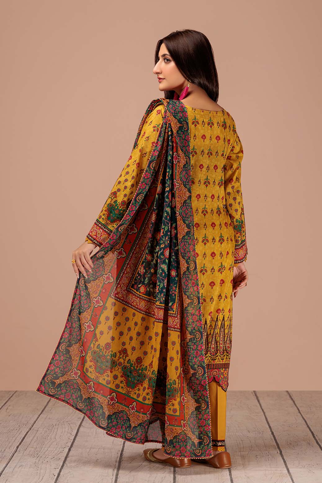 YELLOW-LAWN-3 PIECE (BSSS233P12) - Image 2