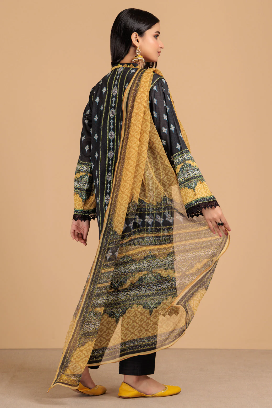 YELLOW-LAWN-3 PIECE (SAS233P48) - Image 4