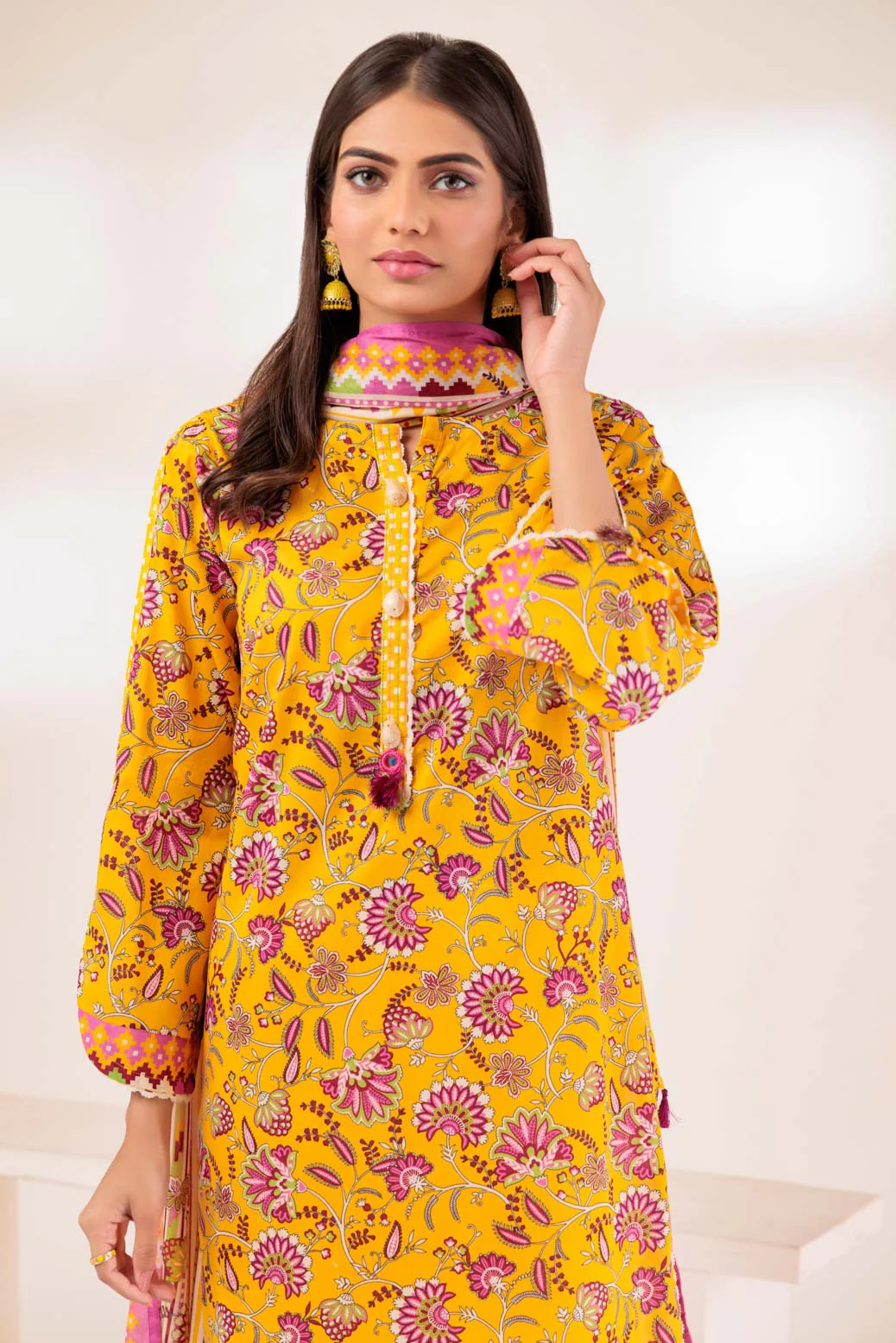 YELLOW-LAWN-3 PIECE (SSS233P71) - Image 4