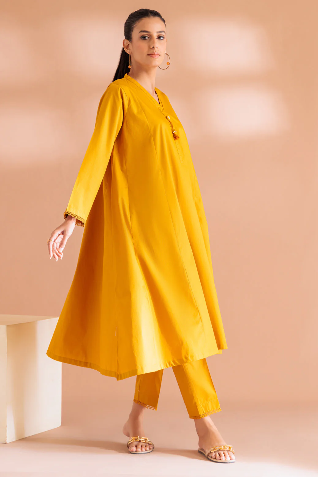 YELLOW-POPLIN-2 PIECE (WA6232P25) - Image 3