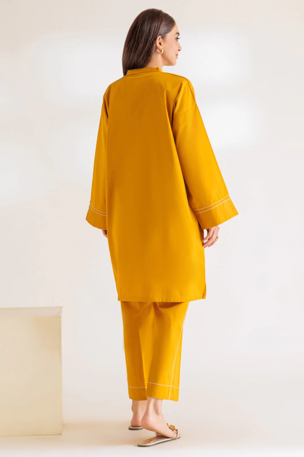 YELLOW-POPLIN-2 PIECE (WA6232P26) - Image 4