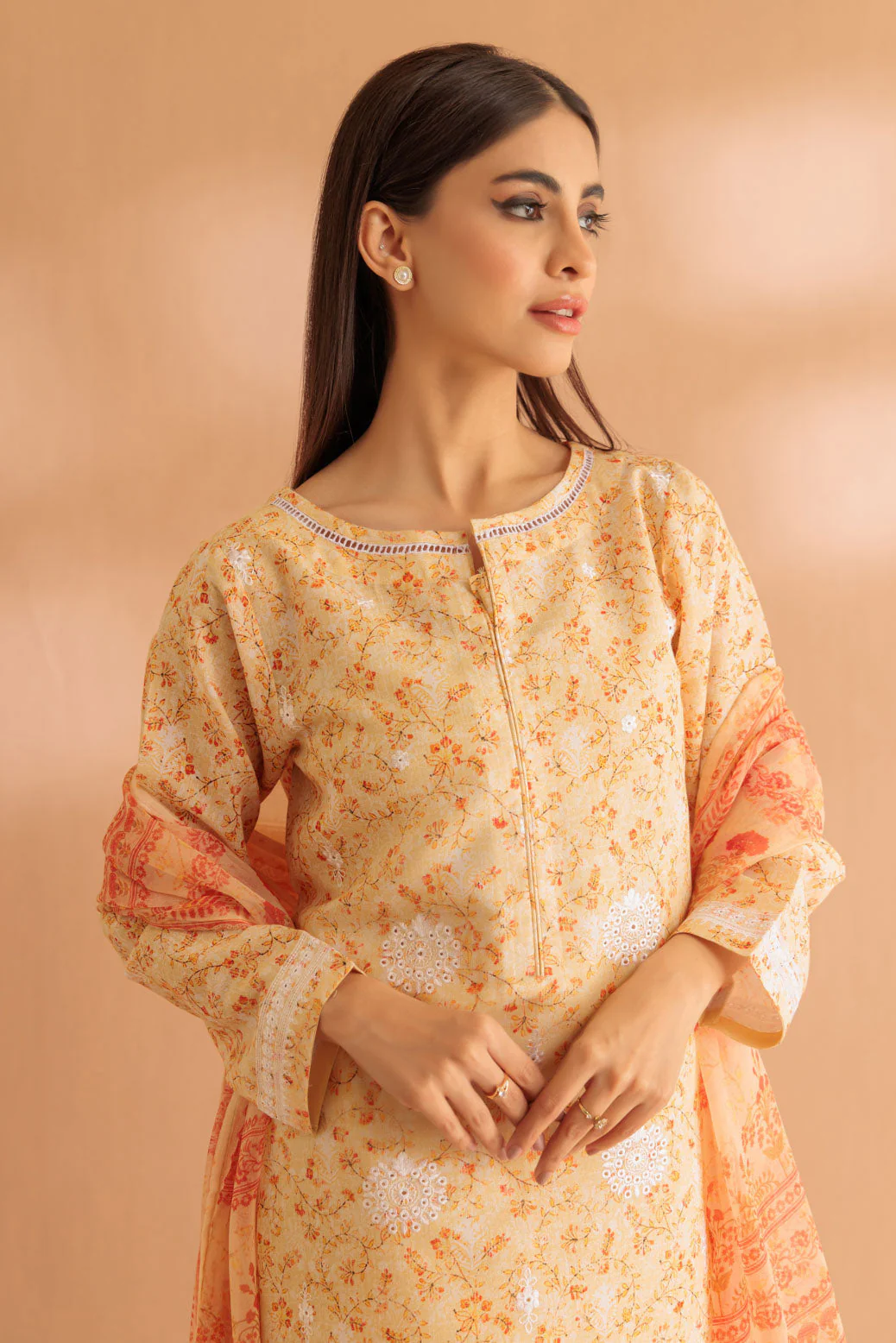 YELLOW-SHIMMERY-3 PIECE (SS2243P13) - Image 4